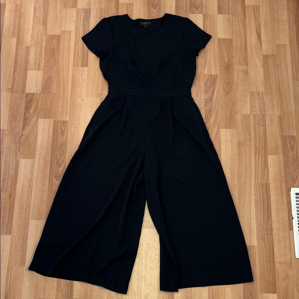 J. Crew Classic Black Jumpsuit